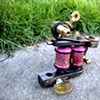 Custom Walker pink coil liner
