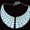 Fish Scale Bib Necklace