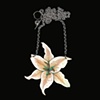 Single Tiger Lily Necklace