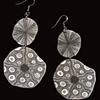 Sea Urchin Big Dangle Earring