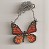 Small Monarch Butterfly Necklace