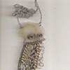 Jellyfish Necklace with Mixed Chain Tentacles