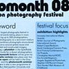 Photomonth 08 Festival Brochure