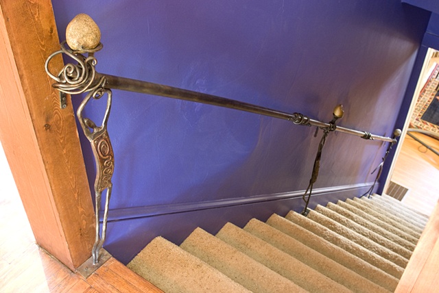 Handrail for the Scott-Powell residence