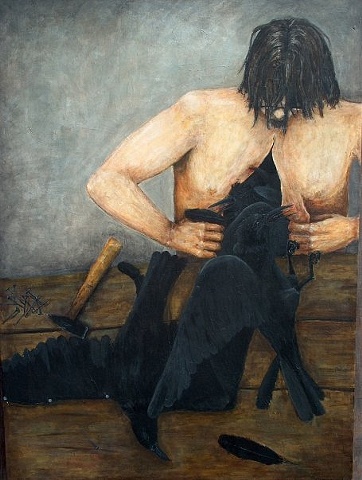Self-portrait with jealousy
