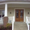 Entrance Door, Railing, Baluster and Square columns