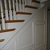 wains cote on stairs
