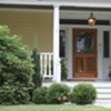 Entrance Door and combination screen/storm- All vertical grain Heart pine