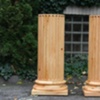 wood column 13.5 inch diameter