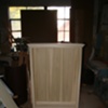 Bookcase- solid wood panel system