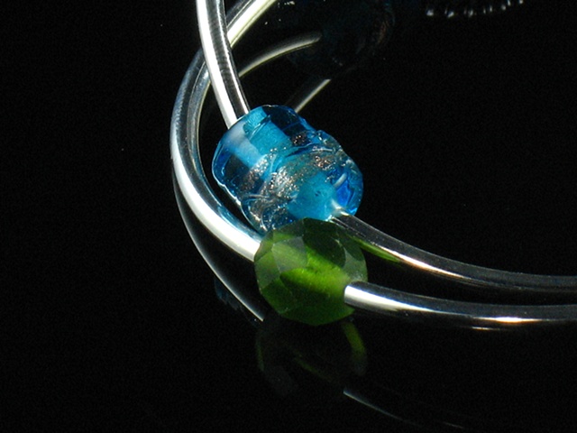 Blue Green Tubular