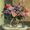 Still life with Three Tulips - Study II