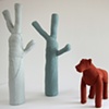 Dog 1 with Trees