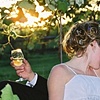 Sunset and Wine