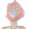 Maroon Leaf Monkeyman