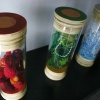 TEST TUBES: DETAIL, VIEW FROM ABOVE