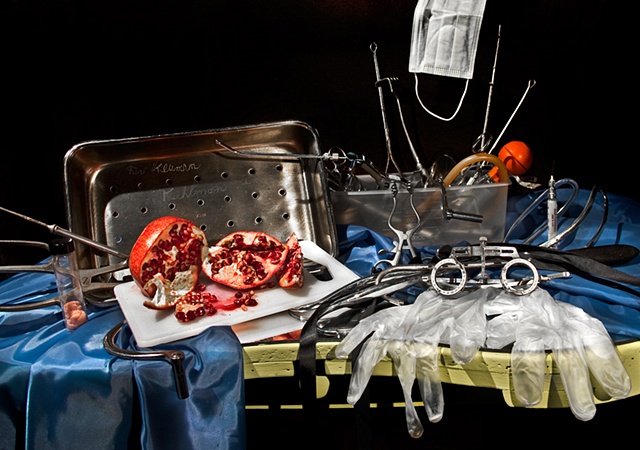 Still Life with Pomegranate