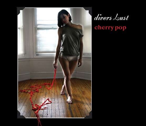 Cherry pop album cover 