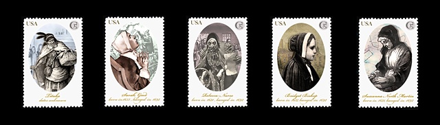 Salem Witches Stamps