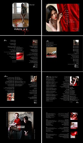Cherry pop cd leaflet