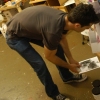 Working in Studio, july 2007