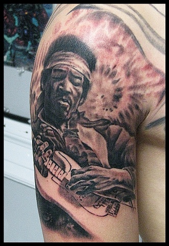 Jimi Hendrix Tattoo