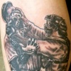 Varitek punches A-rod
