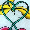 heart stemmed cherrirs