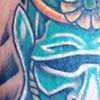 samari on leg