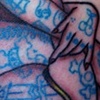 Angelique Houtkamp swimmer on thigh