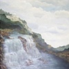 The waterfall