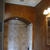 Bronze powder bath