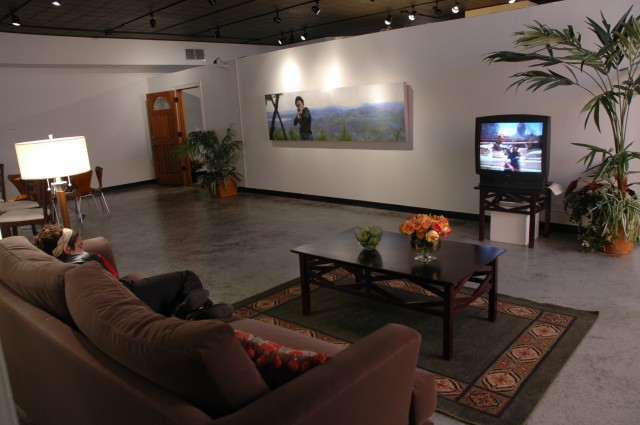 Gallery at my solo at Women and Their Work
