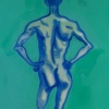 man turquoise