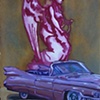 Pink caddy