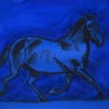 cobalt horse