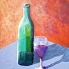 " half full "