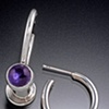 Iolie kryptonite lock earrings