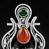 Botanical Amphora Pendant