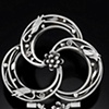 Trefoil Topiary Pendant