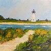 Edgartown Light from Chappy