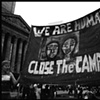 Protest against the Woomera Detention Center, Brisbane 2001