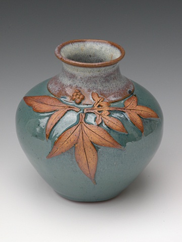 Heavenly Bamboo Leaf Vase
