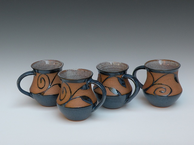 Blue Mugs