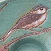 Closeup of April Bird Plate
