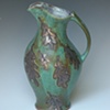 Green and Gold Pitcher