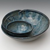Chip & Dip Bowl, Floating Blues