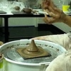 Throwing a spout.