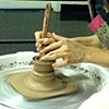 Making a lid.