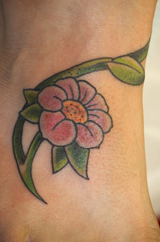 foot flower
